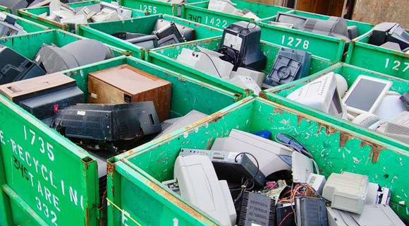Recycling electronic waste creates employment opportunities