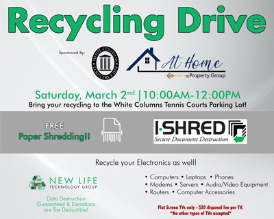 Electronics recycling and donation event at White Columns