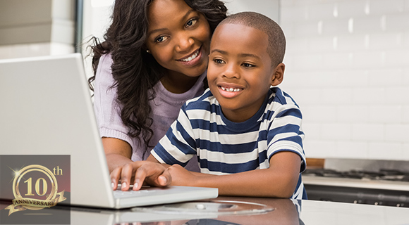 Computer and electronics donations improve family relationships